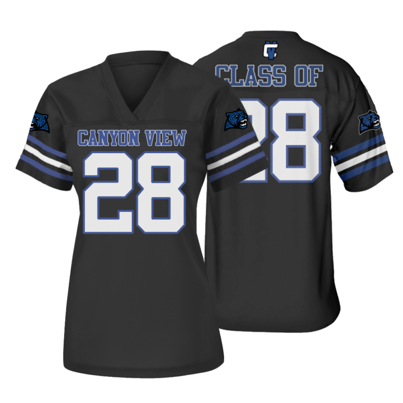 Black Womens Jersey